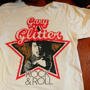 Full breach 77 Gary Glitter t shirt. Size M